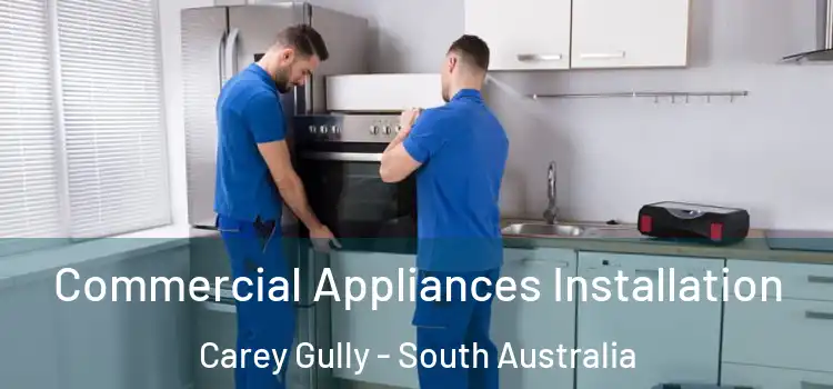 Commercial Appliances Installation Carey Gully - South Australia