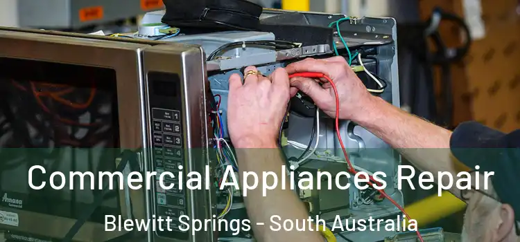 Commercial Appliances Repair Blewitt Springs - South Australia
