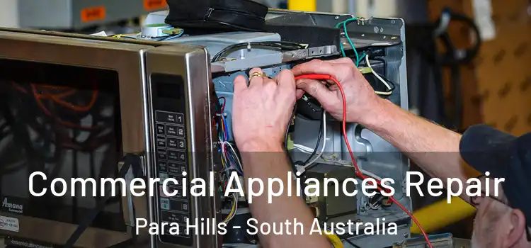 Commercial Appliances Repair Para Hills - South Australia