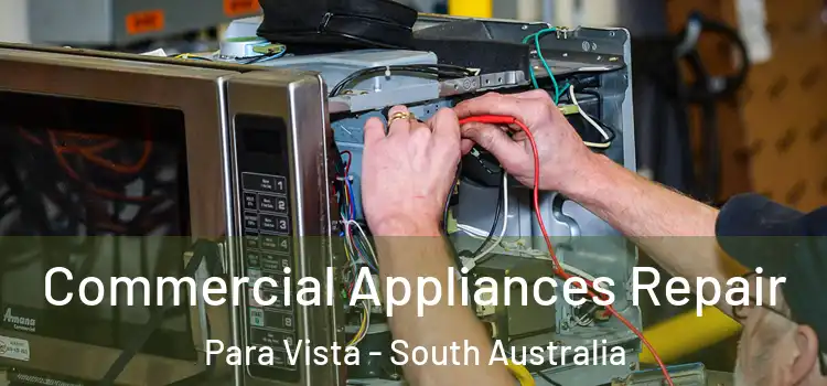 Commercial Appliances Repair Para Vista - South Australia