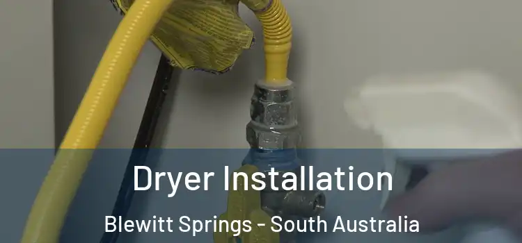 Dryer Installation Blewitt Springs - South Australia