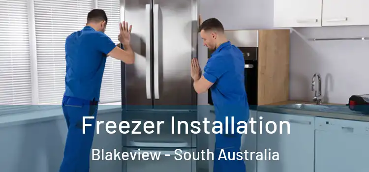 Freezer Installation Blakeview - South Australia