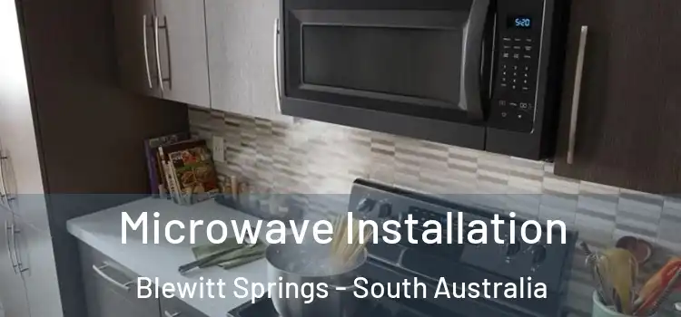 Microwave Installation Blewitt Springs - South Australia