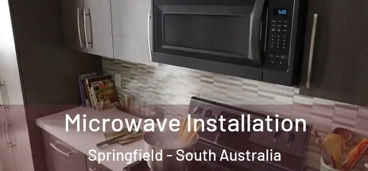 Microwave Installation Springfield - South Australia